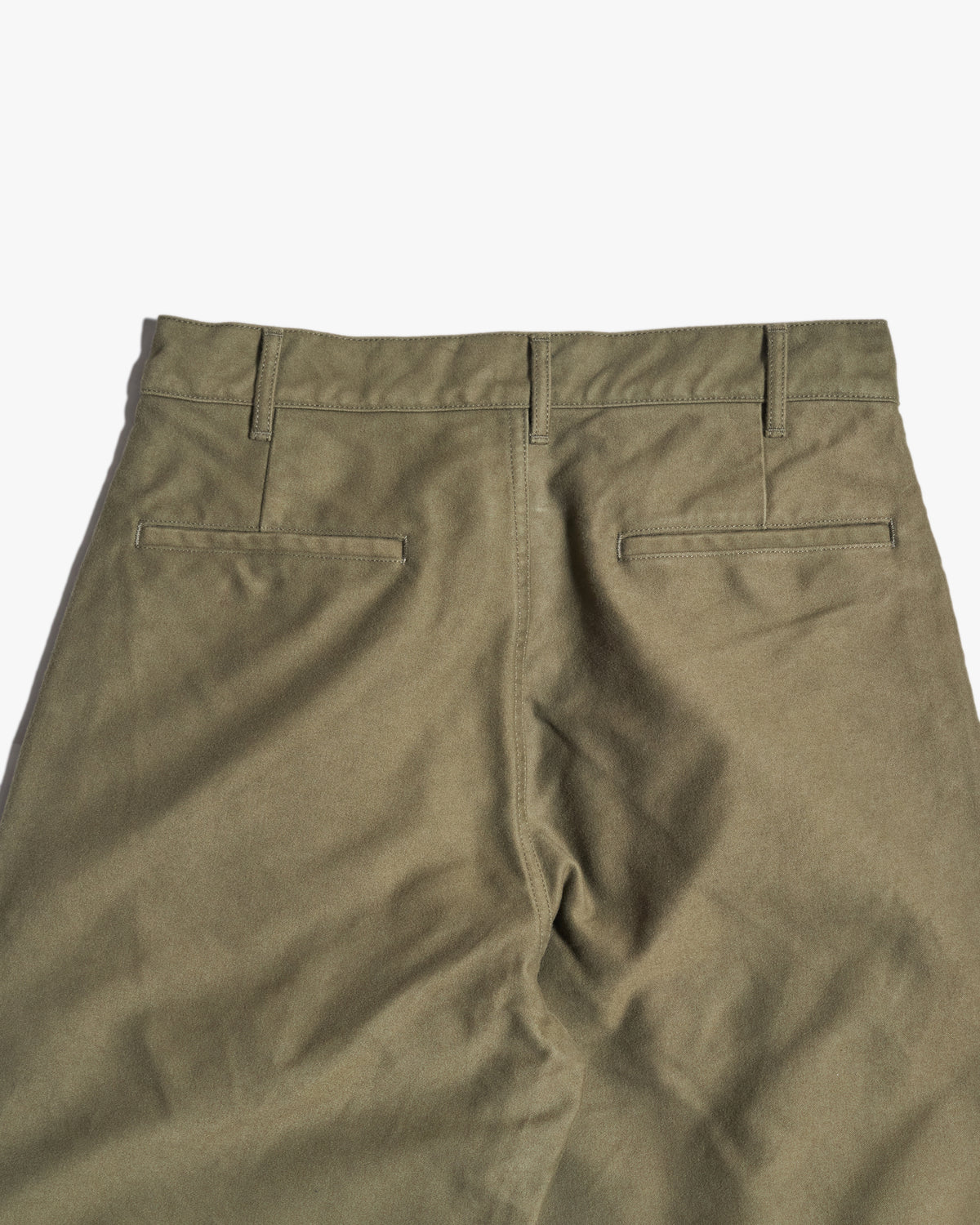 FOB Factory F0543 Heavy Moleskin Regular Fit Trousers - Olive