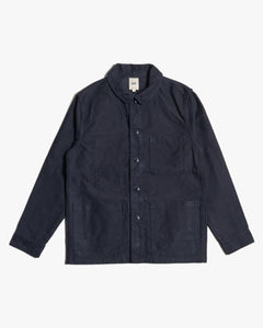 FOB Factory F2373 French Moleskin Jacket - Navy
