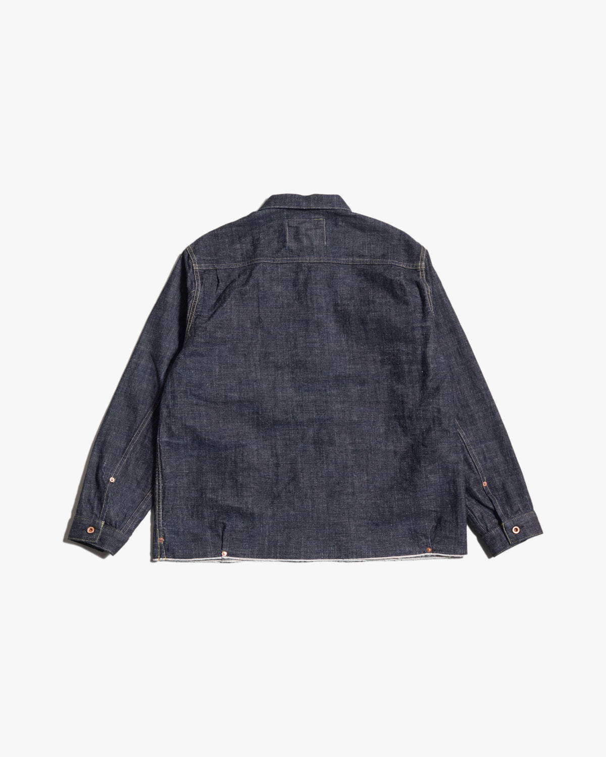 FOB Factory F2384 G3 Selvedge Denim Pullover Jacket - Onewash | FOB Factory Jackets & Coats | Jeanstore