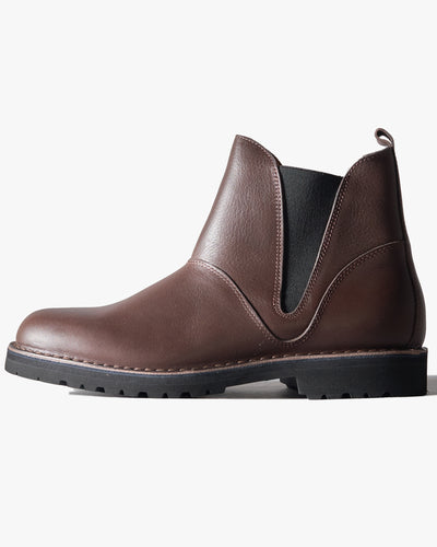 Fracap B200 Nebraska Chelsea Boot - Testa Di Moro / Black Roccia Sole