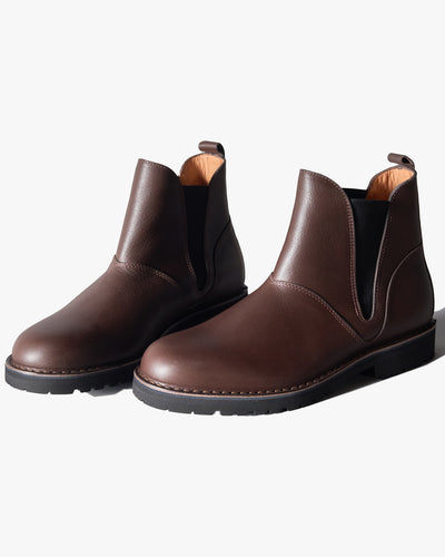 Fracap B200 Nebraska Chelsea Boot - Testa Di Moro / Black Roccia Sole