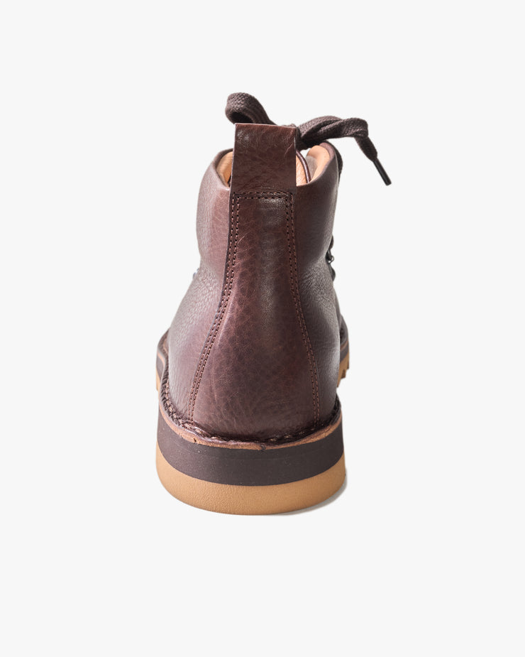 Fracap M120 Magnifico Leather Boots - Testa Di Moro / Ambra Ripple Sole