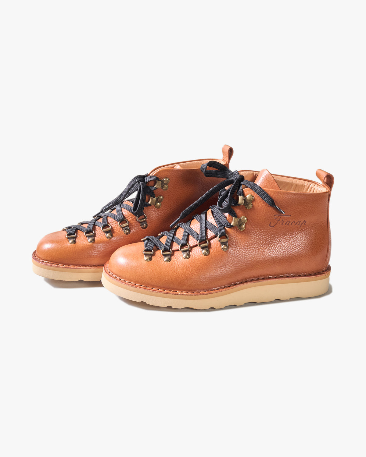 Fracap M120 Magnifico Leather Boots - Faggio / Beige Cristy Sole | Fracap Boots | JEANSTORE