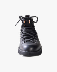 Fracap M120 Magnifico Leather Boots - Arancia Black / Black Ripple Sole | Fracap Boots | JEANSTORE