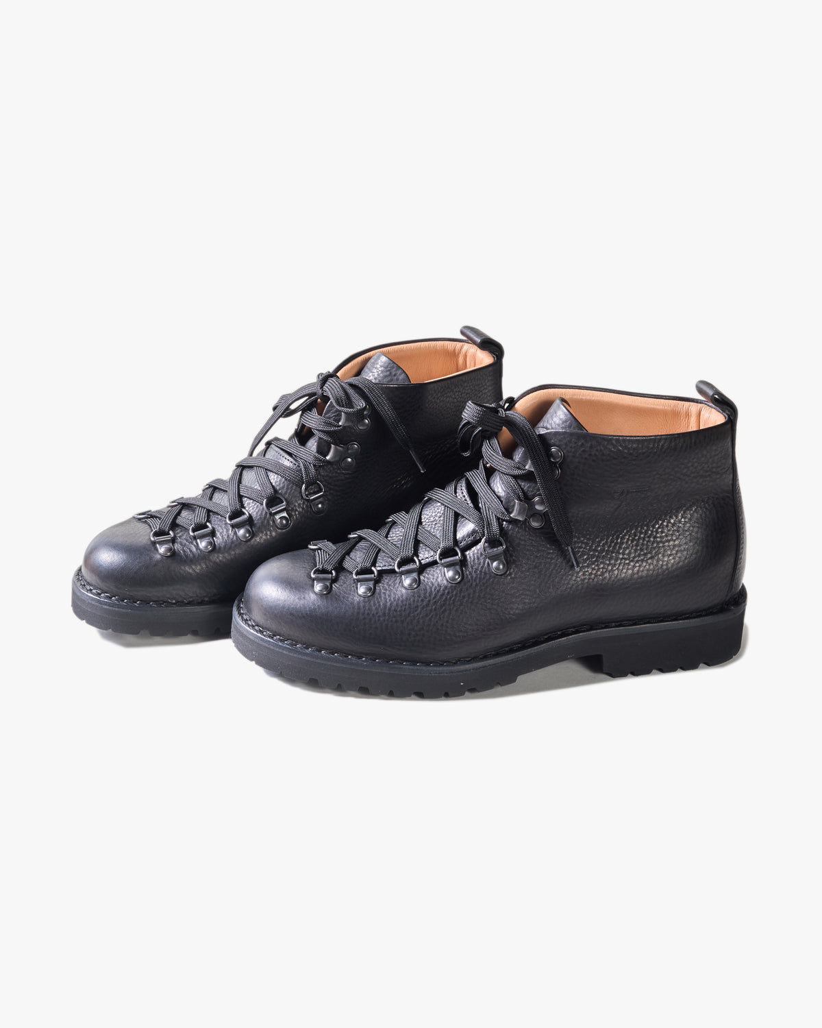 Fracap M120 Magnifico Leather Boots - Black / Black Roccia Sole | Fracap Boots | JEANSTORE