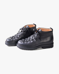 Fracap M120 Magnifico Leather Boots - Black / Black Roccia Sole | Fracap Boots | JEANSTORE