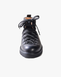 Fracap M120 Magnifico Leather Boots - Black / Black Roccia Sole | Fracap Boots | JEANSTORE