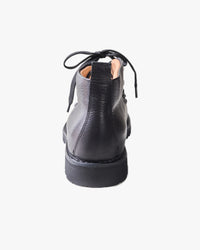 Fracap M120 Magnifico Leather Boots - Black / Black Roccia Sole | Fracap Boots | JEANSTORE