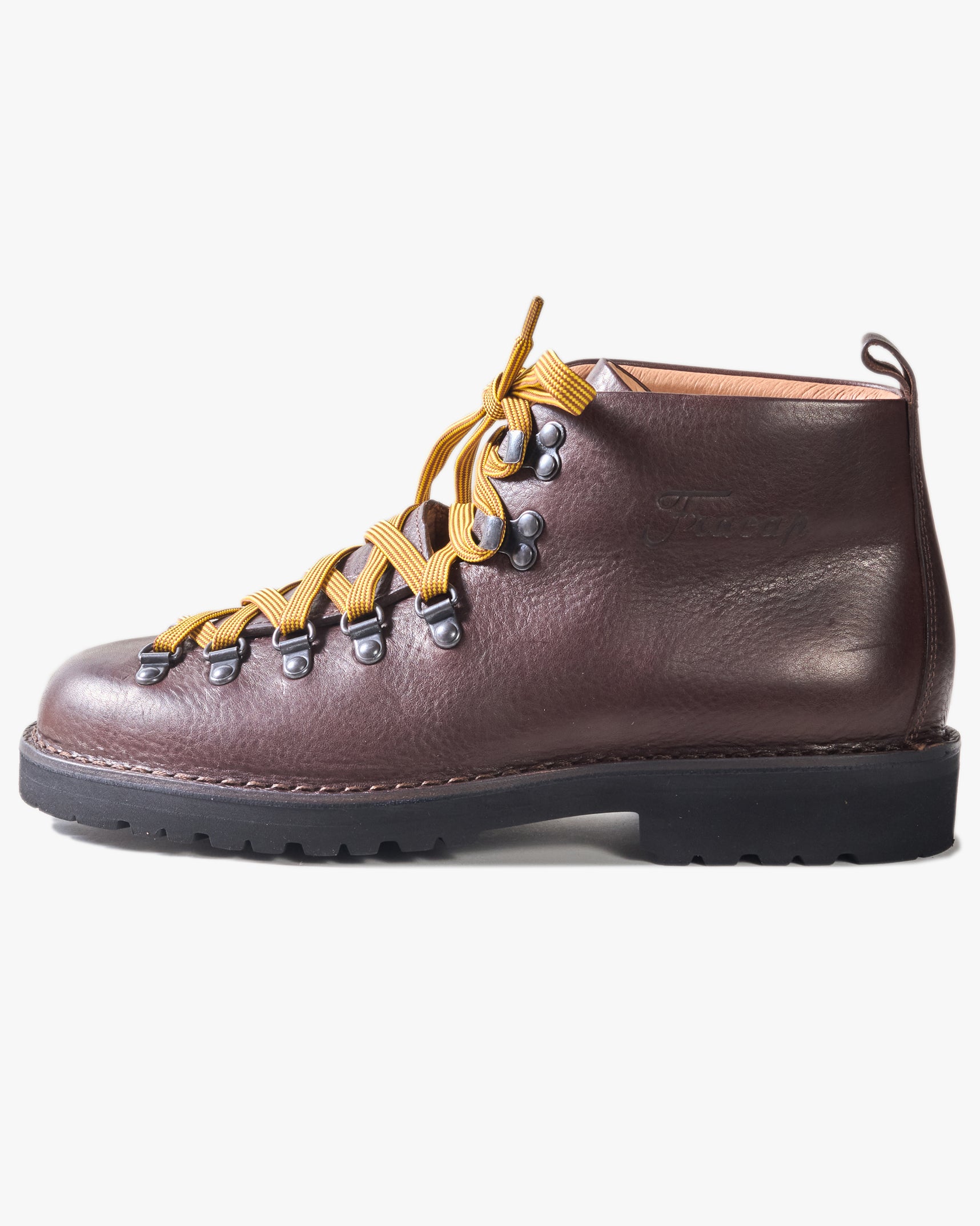 Fracap M120 Magnifico Leather Boots - Testa Di Moro / Black Roccia Sole | Fracap Boots | Jeanstore
