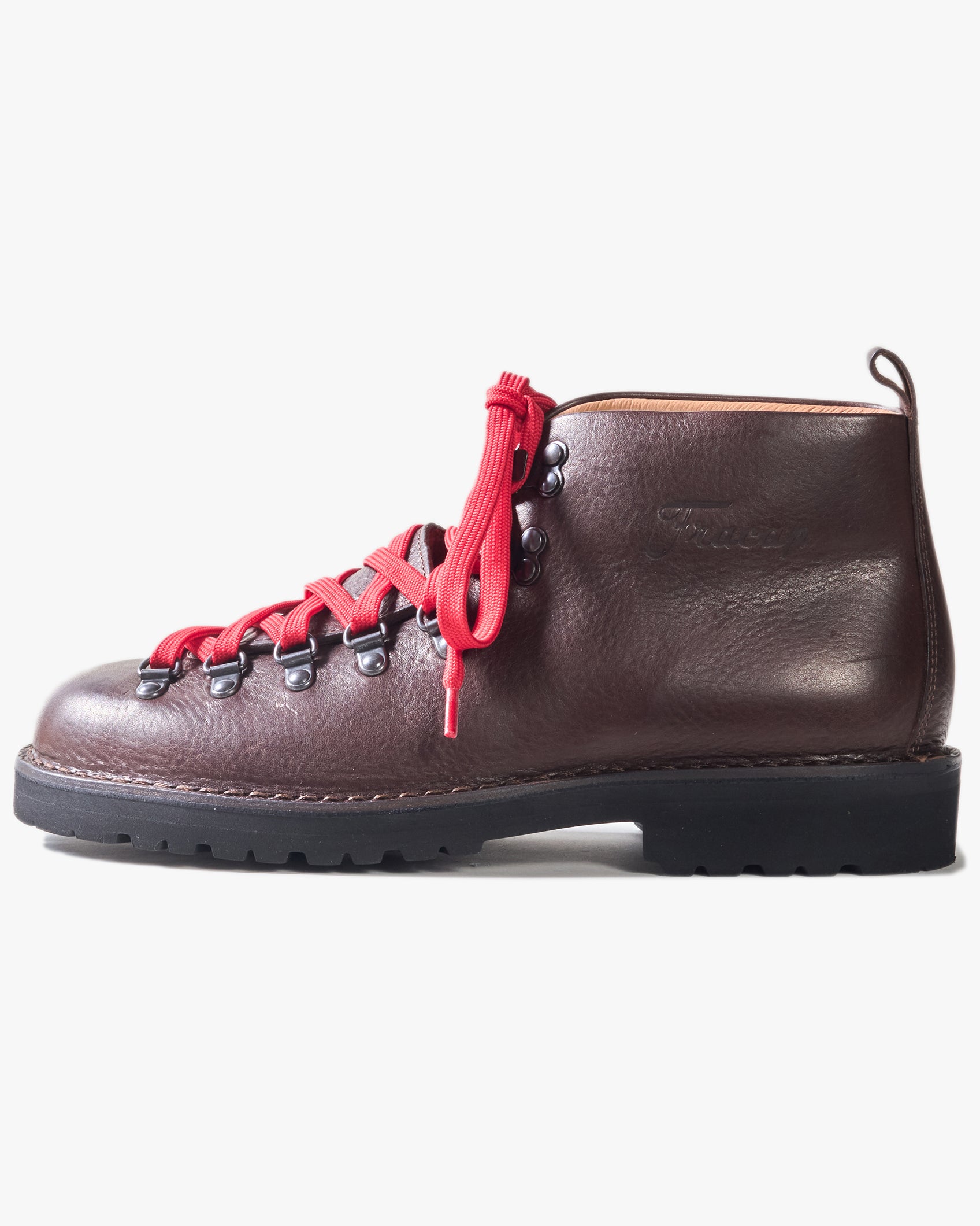 Fracap M120 Magnifico Leather Boots - Testa Di Moro / Black Roccia Sole | Fracap Boots | Jeanstore