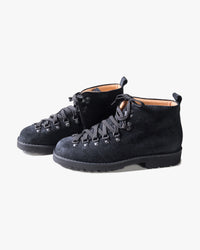 Fracap M120 Magnifico Suede Boots - Black / Black Roccia Sole | Fracap Boots | JEANSTORE