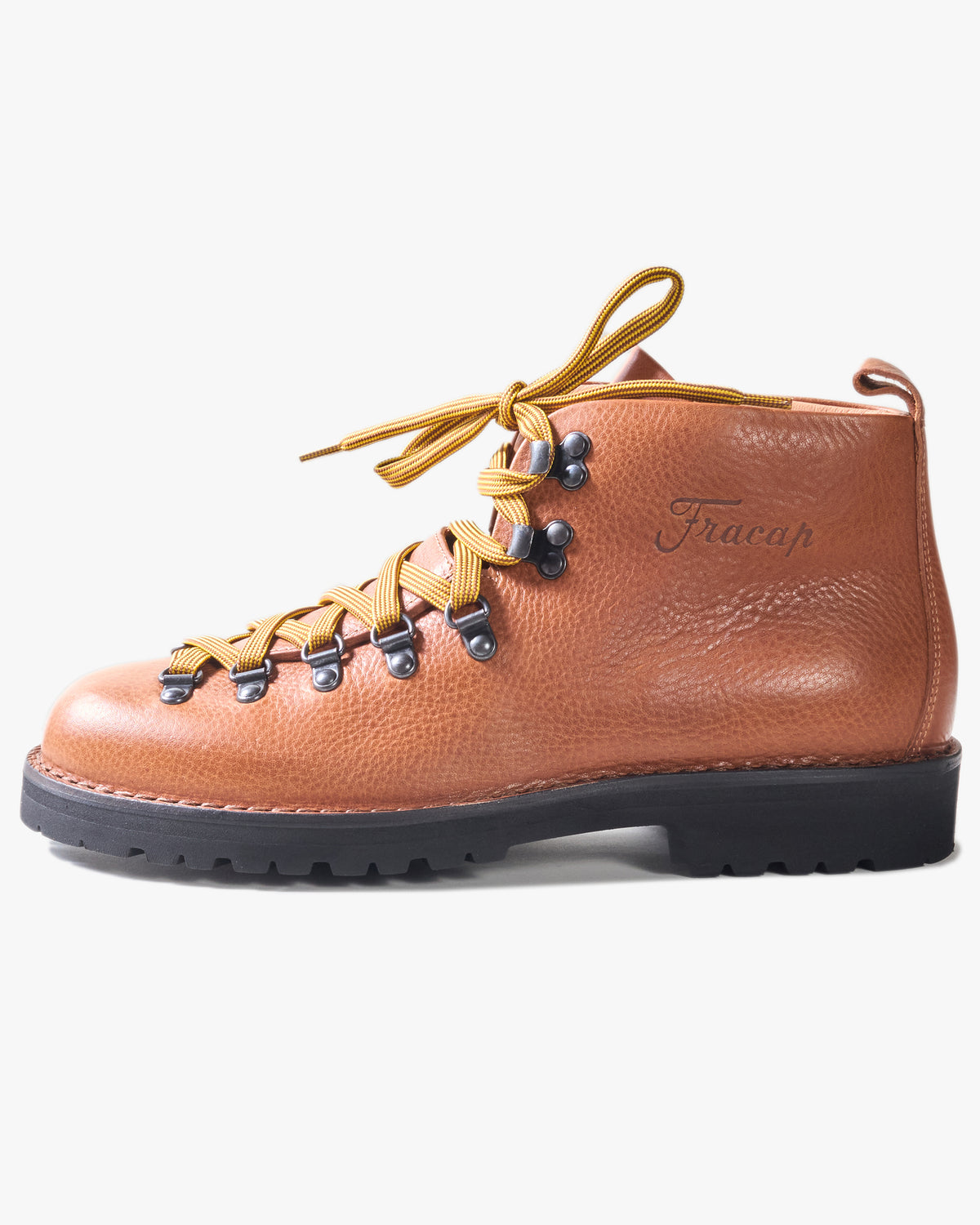 Fracap M120 Magnifico Leather Boots - Brandy / Black Roccia Sole | Fracap Boots | JEANSTORE