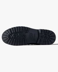 Fracap M121 Magnifico Leather Shoes - Black / Black Roccia Sole
