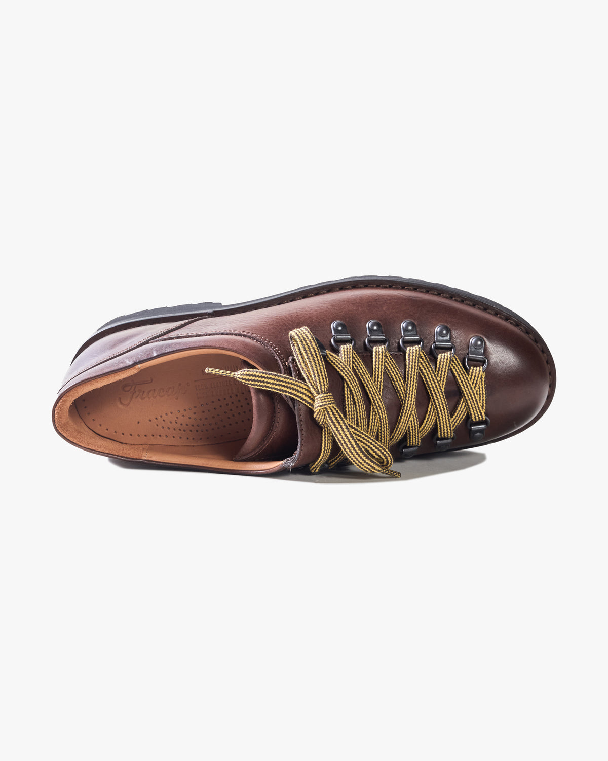 Fracap M121 Magnifico Leather Shoes - Corteccia / Black Roccia Sole | Fracap Shoes | JEANSTORE