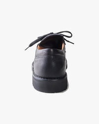 Fracap M121 Magnifico Leather Shoes - Black / Black Roccia Sole | Fracap Shoes | JEANSTORE
