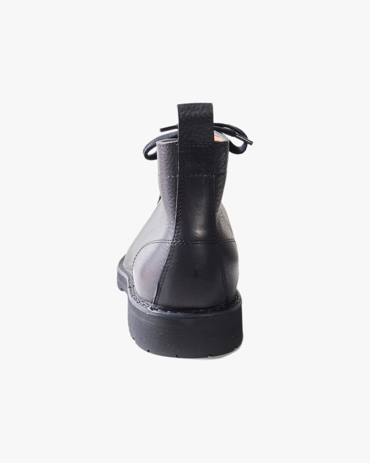 Fracap R200 Leather Monkey Boots - Black / Black Roccia Sole | Fracap Boots | JEANSTORE