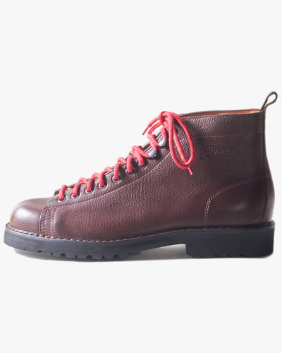 Fracap R200 Leather Monkey Boots - Testa Di Moro / Black Roccia Sole | Fracap Boots | JEANSTORE