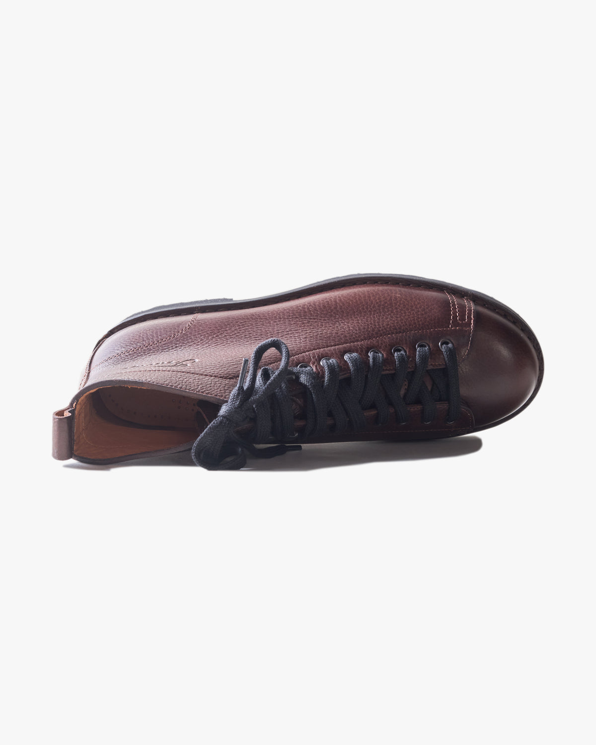 Fracap R200 Leather Monkey Boots - Testa Di Moro / Black Roccia Sole | Fracap Boots | JEANSTORE