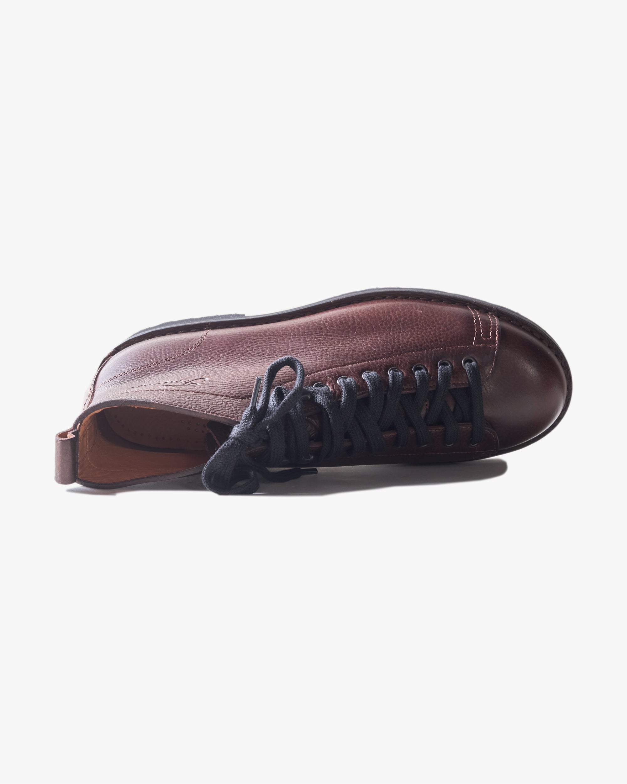 Fracap R200 Leather Monkey Boots - Testa Di Moro / Black Roccia Sole | Fracap Boots | JEANSTORE