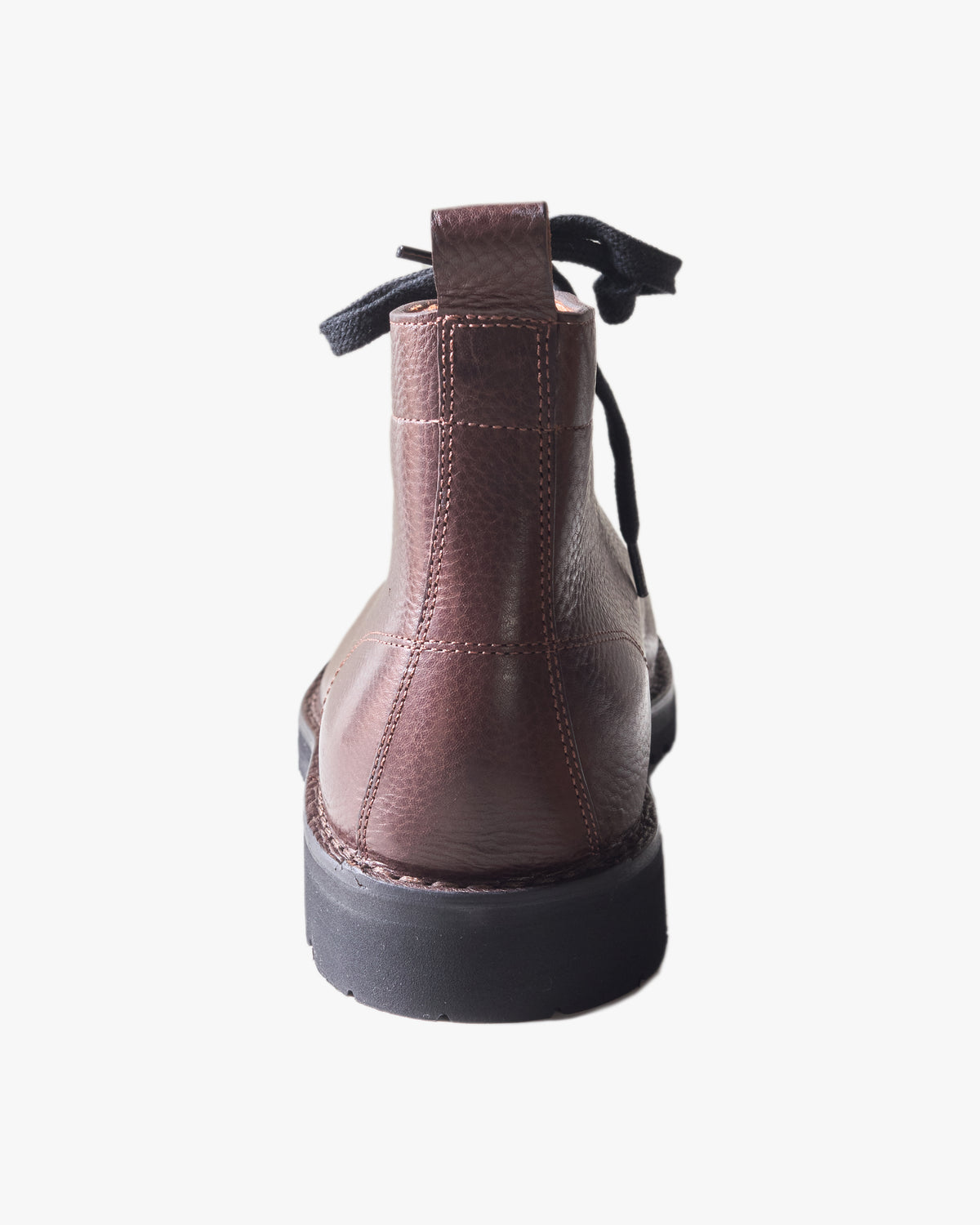 Fracap R200 Leather Monkey Boots - Testa Di Moro / Black Roccia Sole | Fracap Boots | JEANSTORE