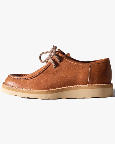Fracap W147 Leather Derby Shoes - Faggio / Cristy Beige Sole