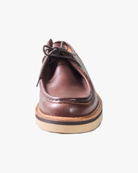Fracap W147 Leather Derby Shoes - Corteccia / Beige Cristy Sole