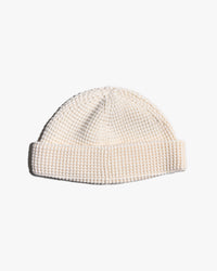 Fred Perry Waffle Beanie - Ecru | Fred Perry Hats | JEANSTORE