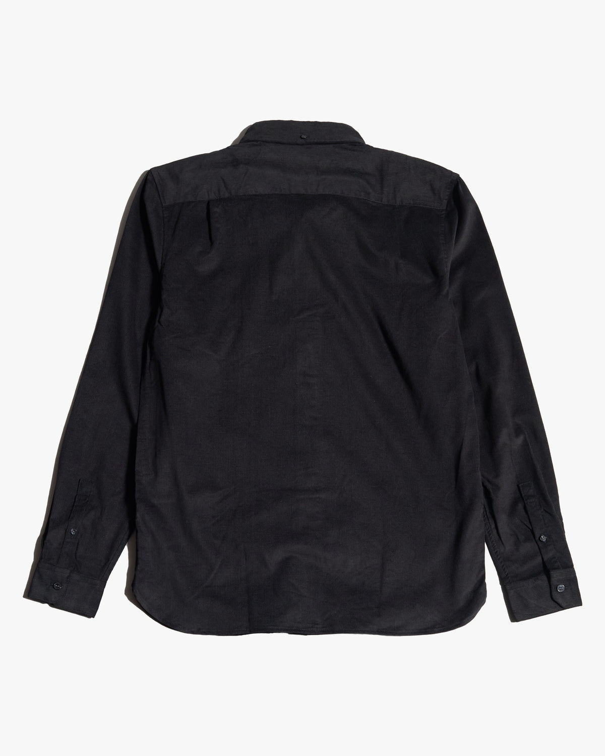 Fred Perry Needle Cord Shirt - Black