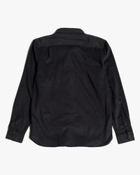Fred Perry Needle Cord Shirt - Black