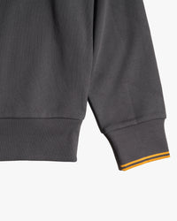 Fred Perry Crew Neck Sweatshirt - Anchor Grey / Golden