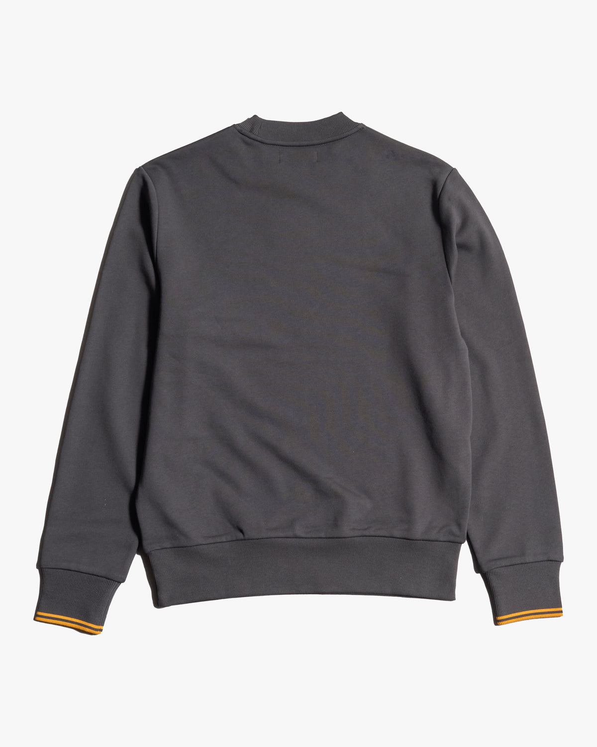 Fred Perry Crew Neck Sweatshirt - Anchor Grey / Golden