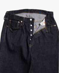 Fullcount 0105XXW 15.5oz Selvedge Wide Fit Mens Jeans - Indigo Onewash