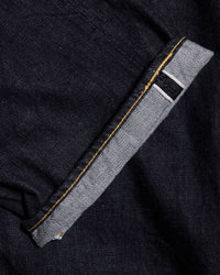 Fullcount 0105XXW 15.5oz Selvedge Wide Fit Mens Jeans - Indigo Onewash