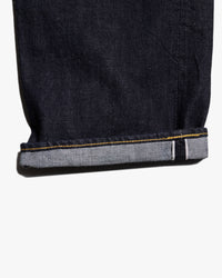 Fullcount 0105XXW 15.5oz Selvedge Wide Fit Mens Jeans - Indigo Onewash