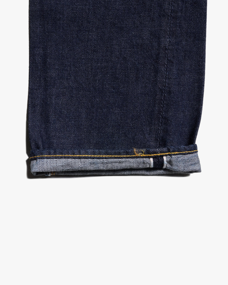 Fullcount 1101W 13.7oz Selvedge Straight Fit Mens Jeans - Indigo Onewash