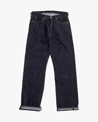 Fullcount 1101XXW 15.5oz Selvedge Straight Fit Mens Jeans - Indigo Onewash