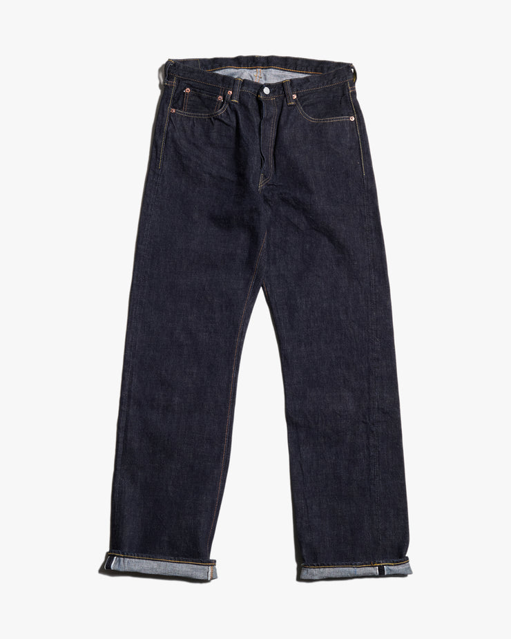 Fullcount 1101XXW 15.5oz Selvedge Straight Fit Mens Jeans - Indigo Onewash