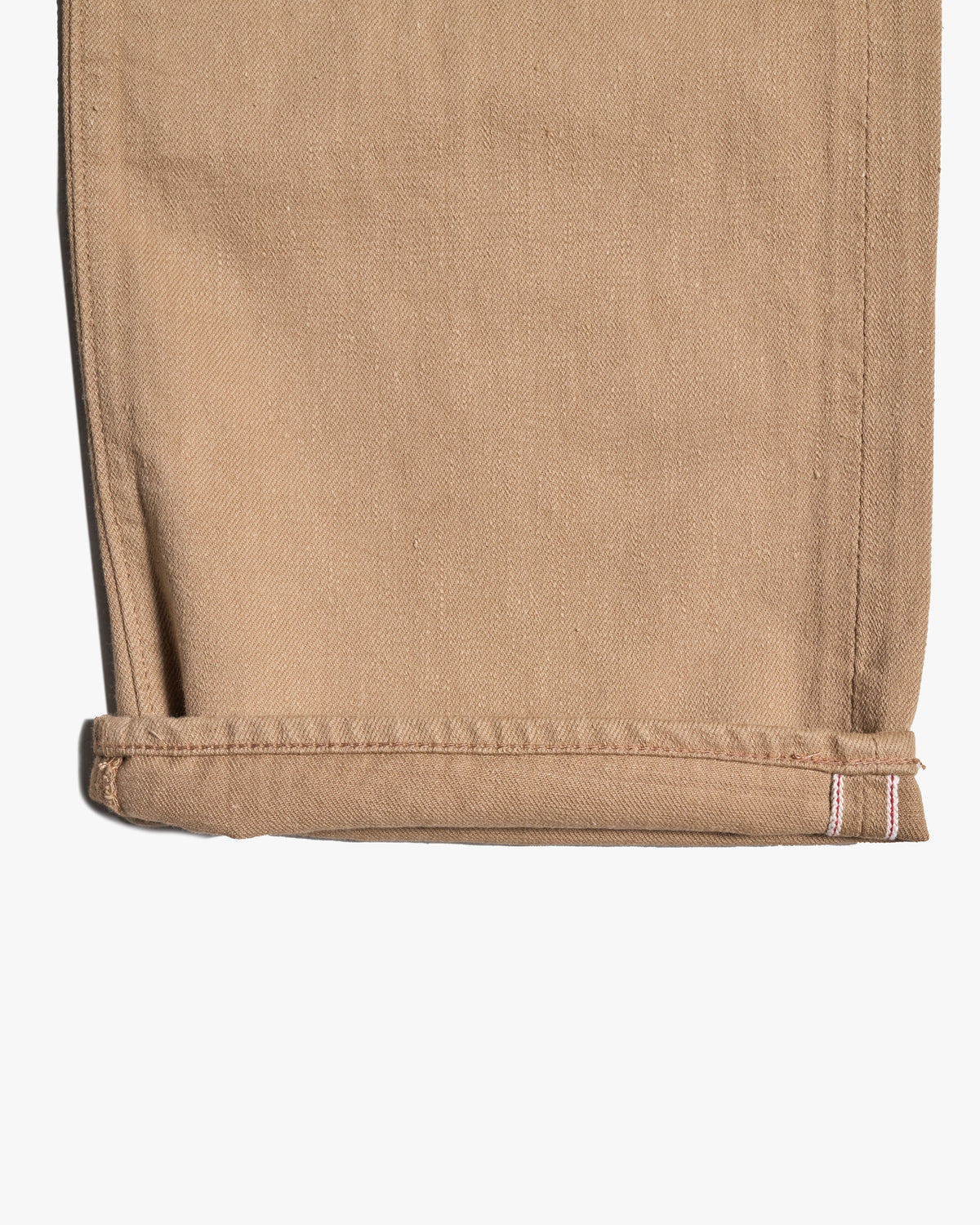 Fullcount 0105BE 12oz Selvedge Wide Fit Mens Jeans - Beige