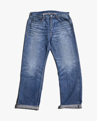 Fullcount 1353-S0105 13.7oz Selvedge Wide Fit Mens Jeans - More Than Just Fear | Fullcount Jeans | Jeanstore