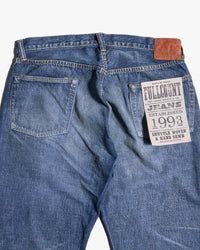 Fullcount 1353-S0105 13.7oz Selvedge Wide Fit Mens Jeans - More Than Just Fear | Fullcount Jeans | Jeanstore