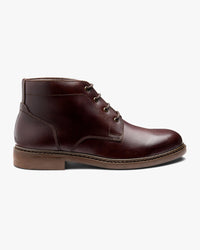 Loake Lifestyle Gilbert Chukka Boot - Dark Brown Waxy