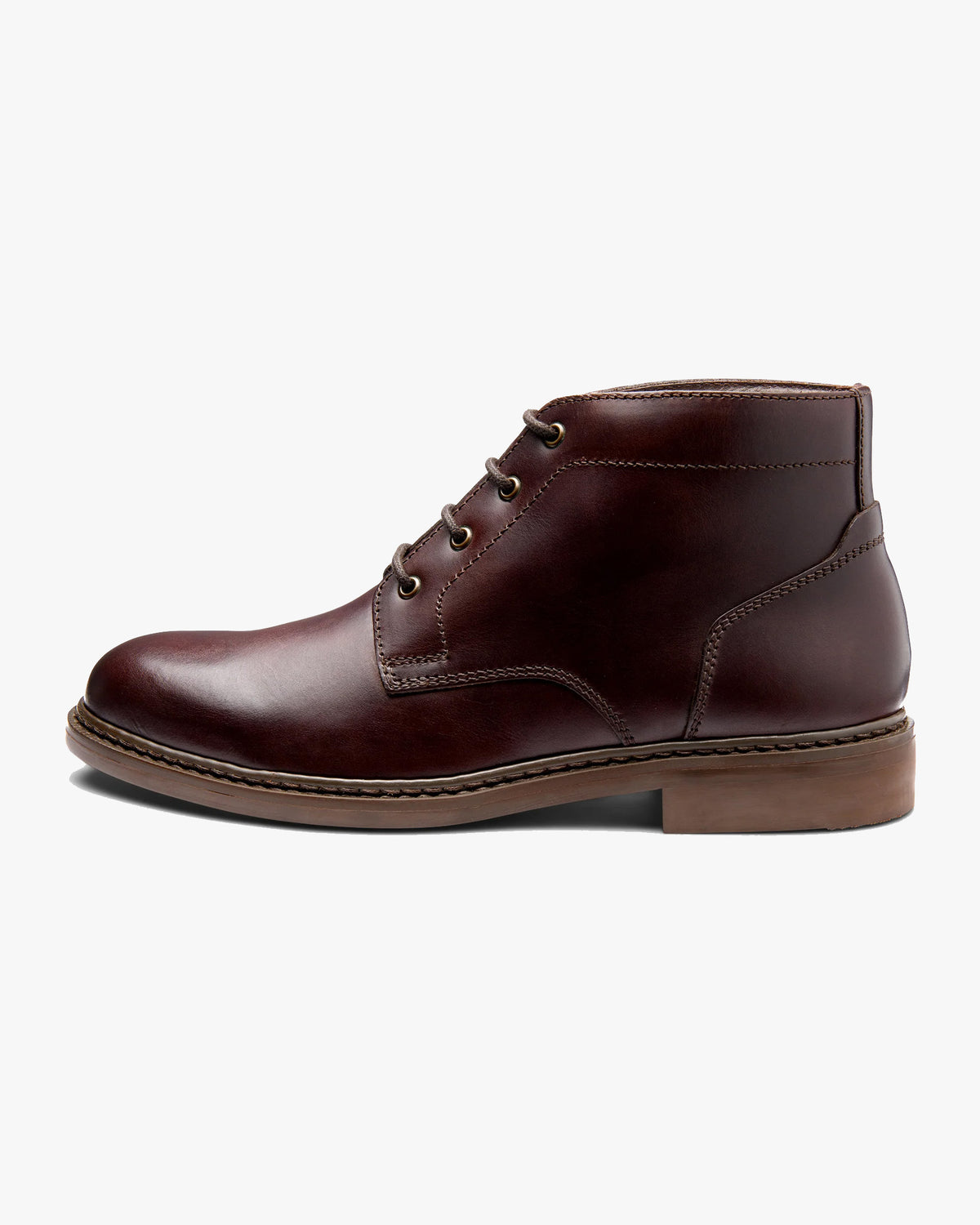 Loake Lifestyle Gilbert Chukka Boot - Dark Brown Waxy