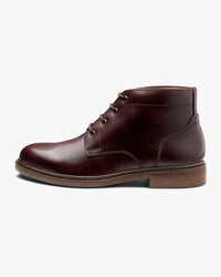 Loake Lifestyle Gilbert Chukka Boot - Dark Brown Waxy