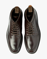 Loake 1880 Country Gisbourne Boots - Dark Brown Waxy | Loake Shoemakers Boots | JEANSTORE
