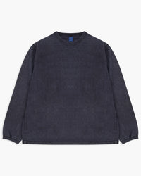 Good On L/S Heavy Crew Tee - Pigment Dyed Navy | Good On T Shirts | JEANSTORE