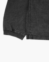 Good On L/S Heavy Crew Tee - Pigment Dyed Black