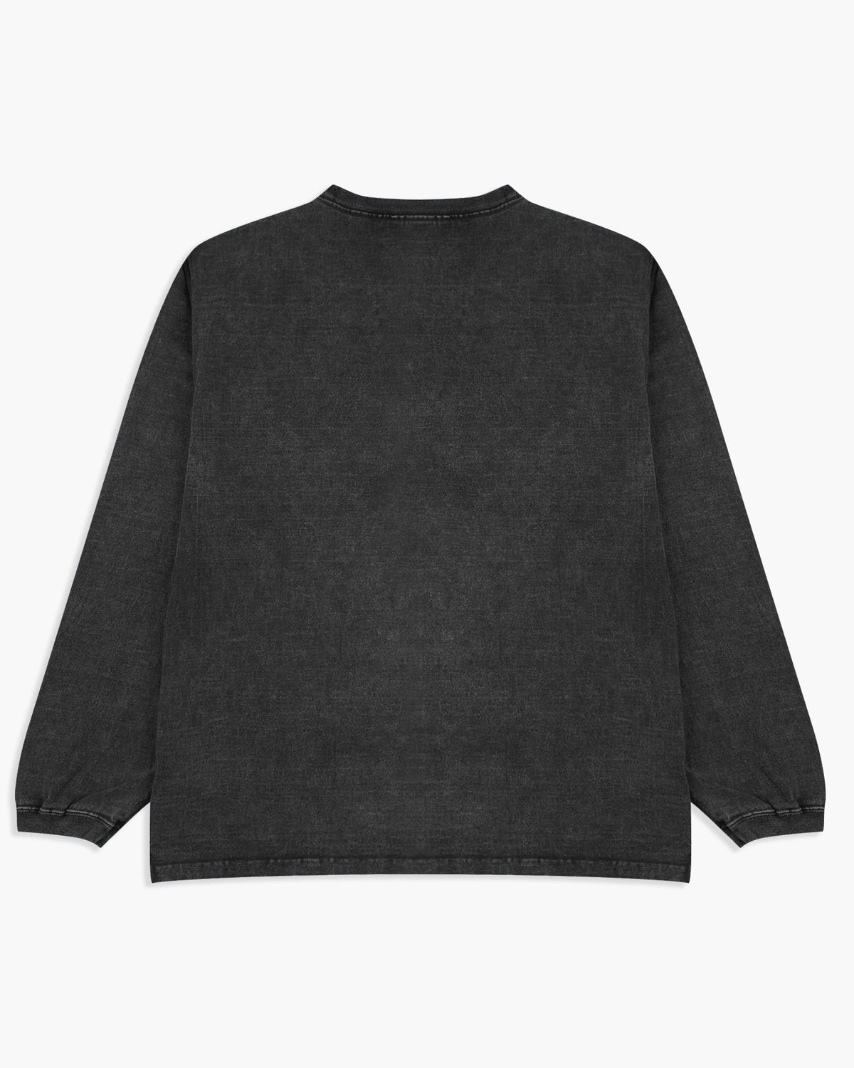 Good On L/S Heavy Crew Tee - Pigment Dyed Black