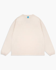 Good On L/S Heavy Crew Tee - Pigment Dyed Natural
