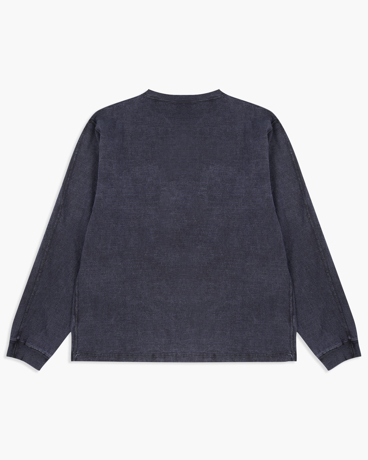 Good On L/S Heavy Henley Tee - Pigment Dyed Navy | Good On T Shirts | JEANSTORE