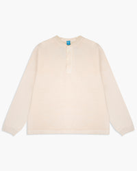 Good On L/S Heavy Henley Tee - Pigment Dyed Natural | Good On T Shirts | JEANSTORE